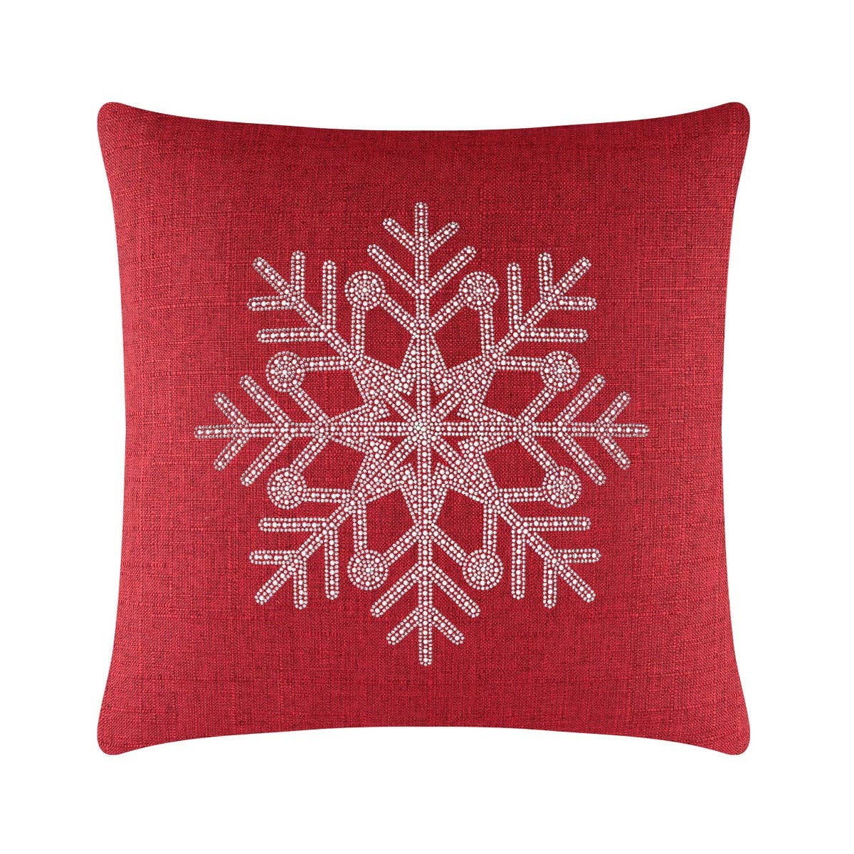 Sparkles Home - Wholesale Throw/Decorative Pillow - Rhinestone Snowflake Pillow36