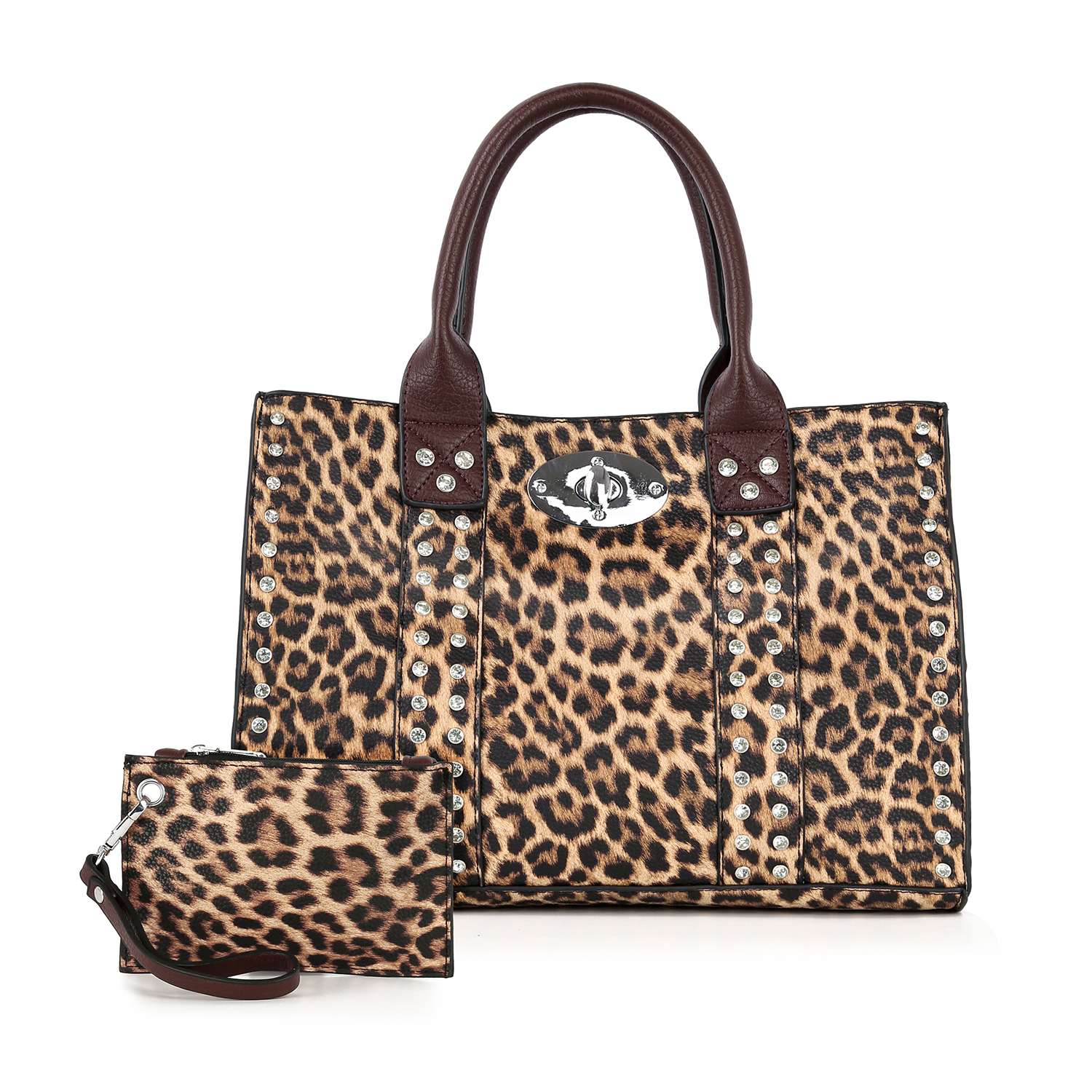 Handbag Express - Wholesale Top Handle Bag - Women's - Accessorized Twist-Lock Handbag29