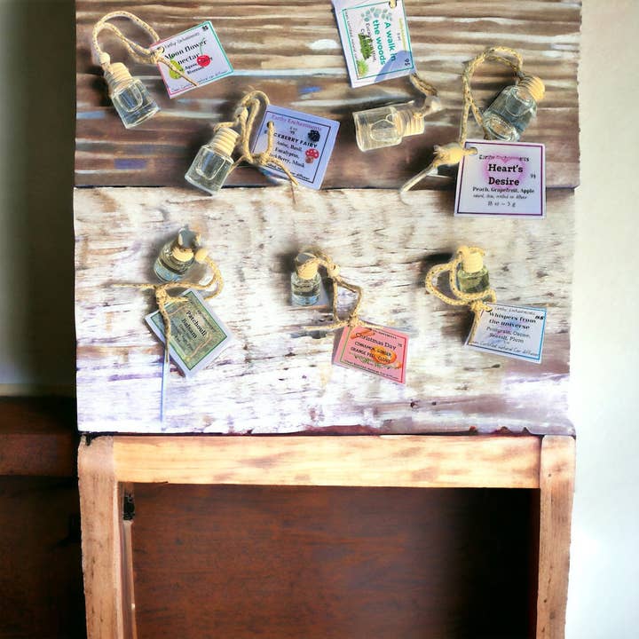 Car Diffusers for wholesale by Earthy Enchantments