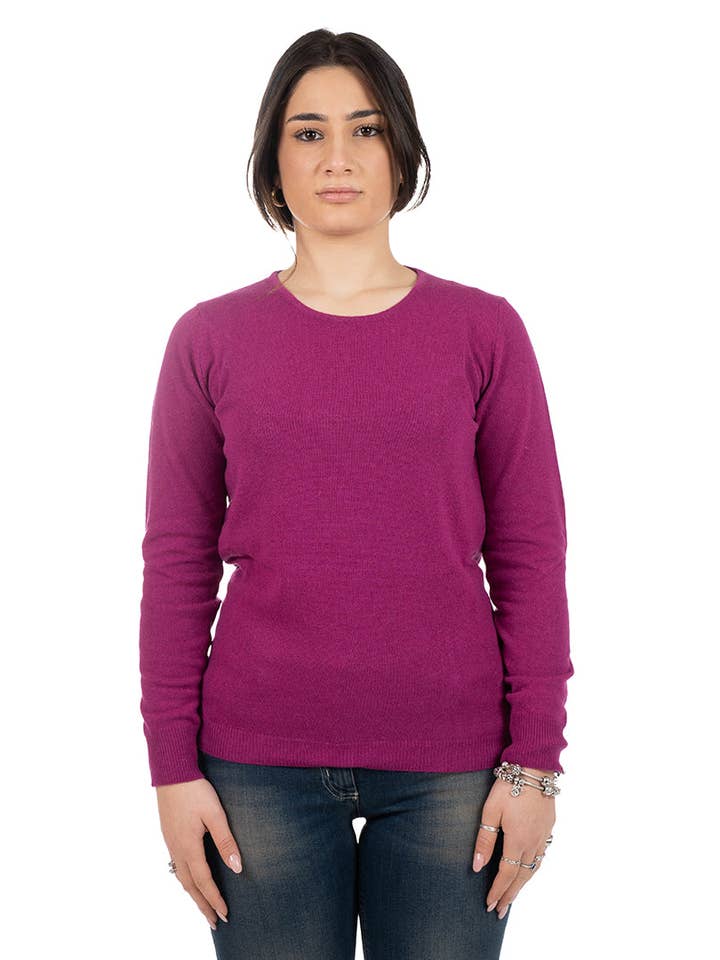 Cashmeretröja med rund hals för wholesale av Oltretempo