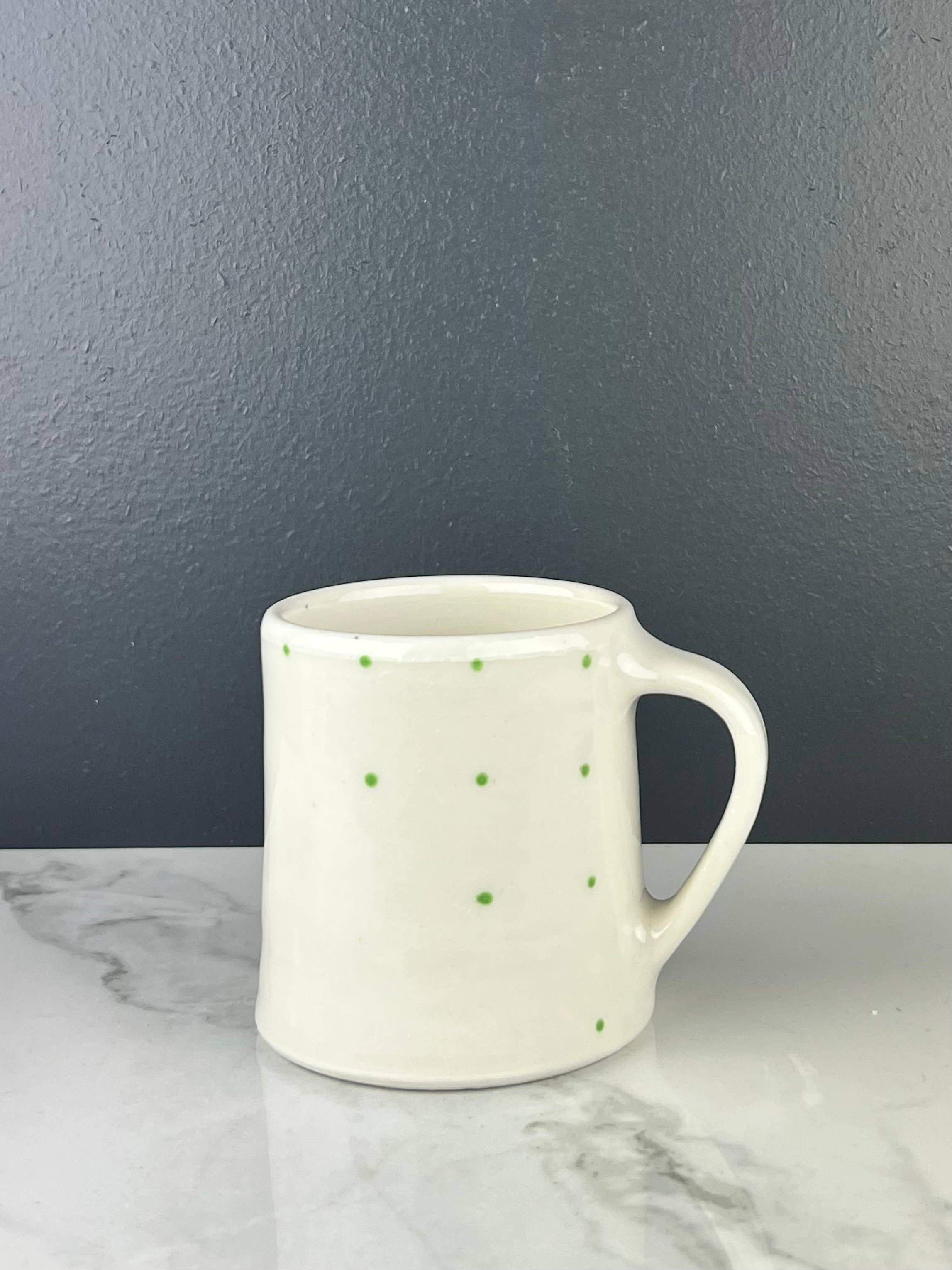Lucy Nilan Studios - Wholesale Coffee Mug - Handmade Jellyfish Porcelain Coffee Mug in White4