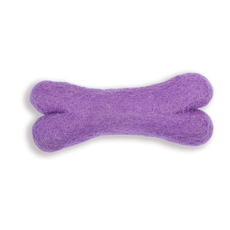 Ethical Global - Wholesale Pet Chew Toy - Dog - Eco Wool Dog Bones/Toys: Fun Colors (Fair Trade)5