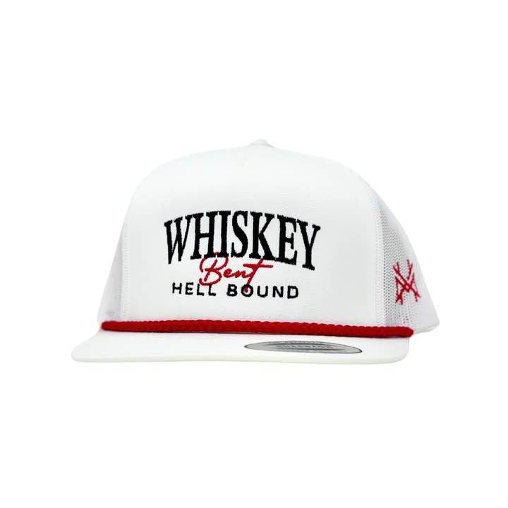 The Mad Hatter Co - Wholesale Trucker Hat - Unisex - MHC Whiskey Bent and Hell Bound Trucker Hat