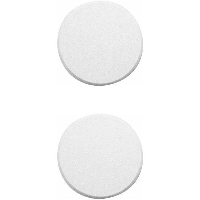 Innovarix - Wholesale Door Hanger - 2pcs Door Knob Wall Shield Round - White 3 1/4" 1