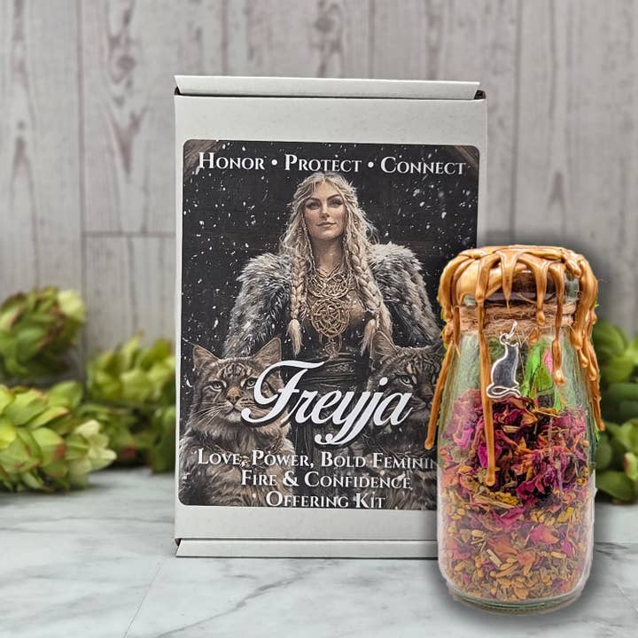 Goddess Freyja Ritual Kit – Love, Power Altar Kit for wholesale by Mystical Roots