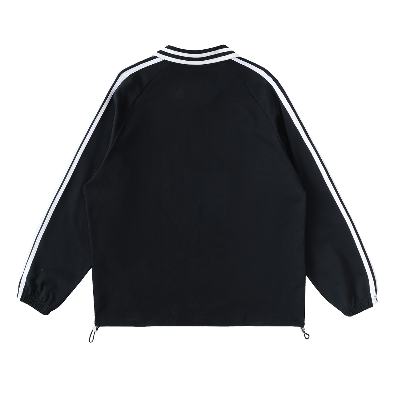 YUDAE - Wholesale Sweatshirt - Unisex - Contrast Striped Lapel Collar Sweatshirt3