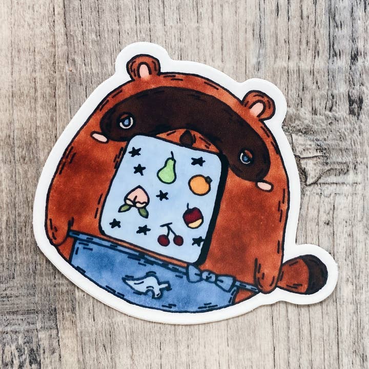 Nookagotchi klistermærke for engroshandel hos Arianna Rose Art