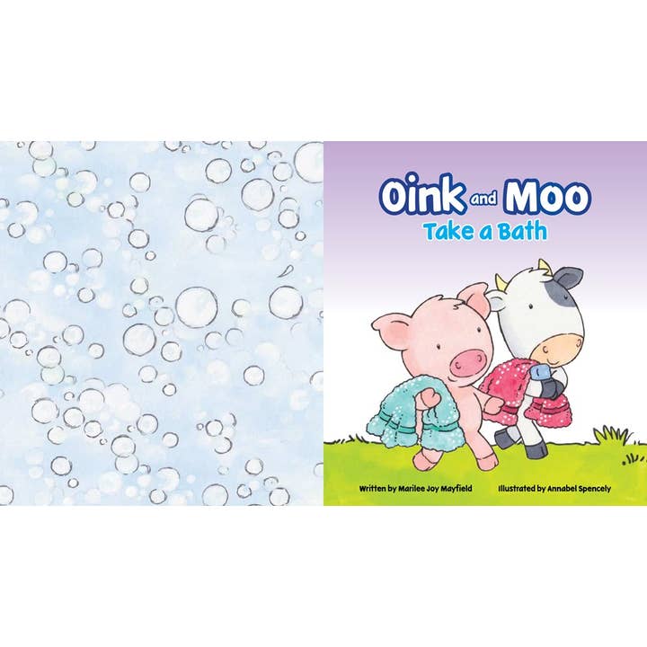 Gibbs Smith - Wholesale Preschool Book (3-5) - Oink and Moo Take a Bath1
