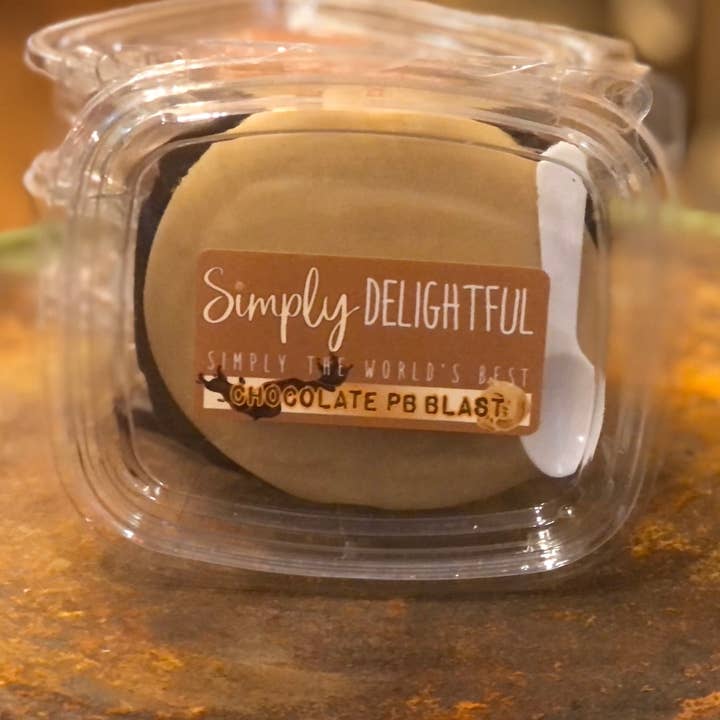 Simply Delightful – wholesale Fudge – *Chocolate Peanut Butter Blast Fudge 7oz0