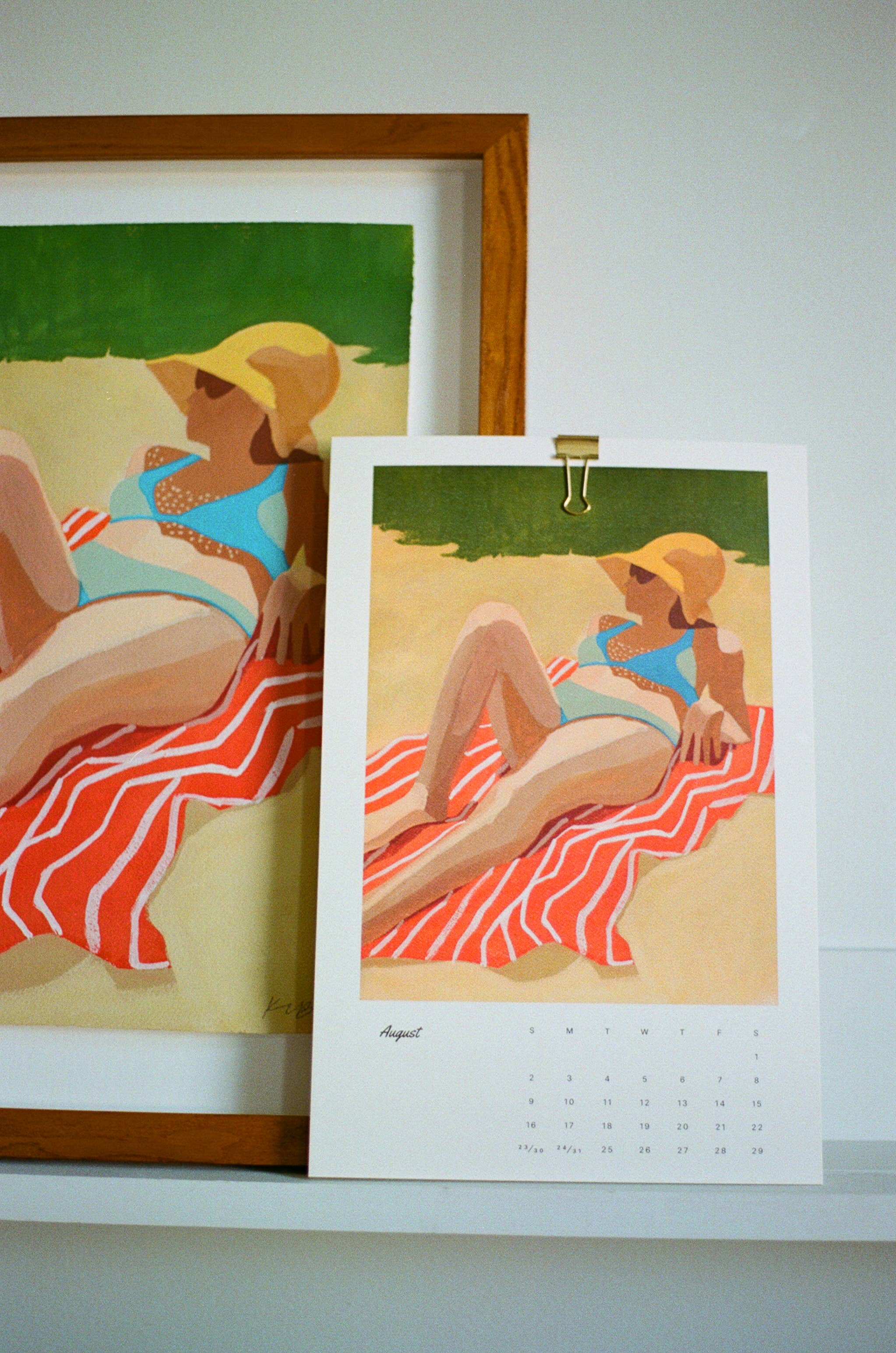 Katherine Corden Art - Wholesale Calendar - 2026 Fine Art Calendar5