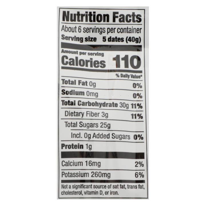 Ware Spark - Wholesale Dried/Dehydrated Fruit - Made In Nature - Dates Neglet Noor - Case Of 6 - 8 Oz2