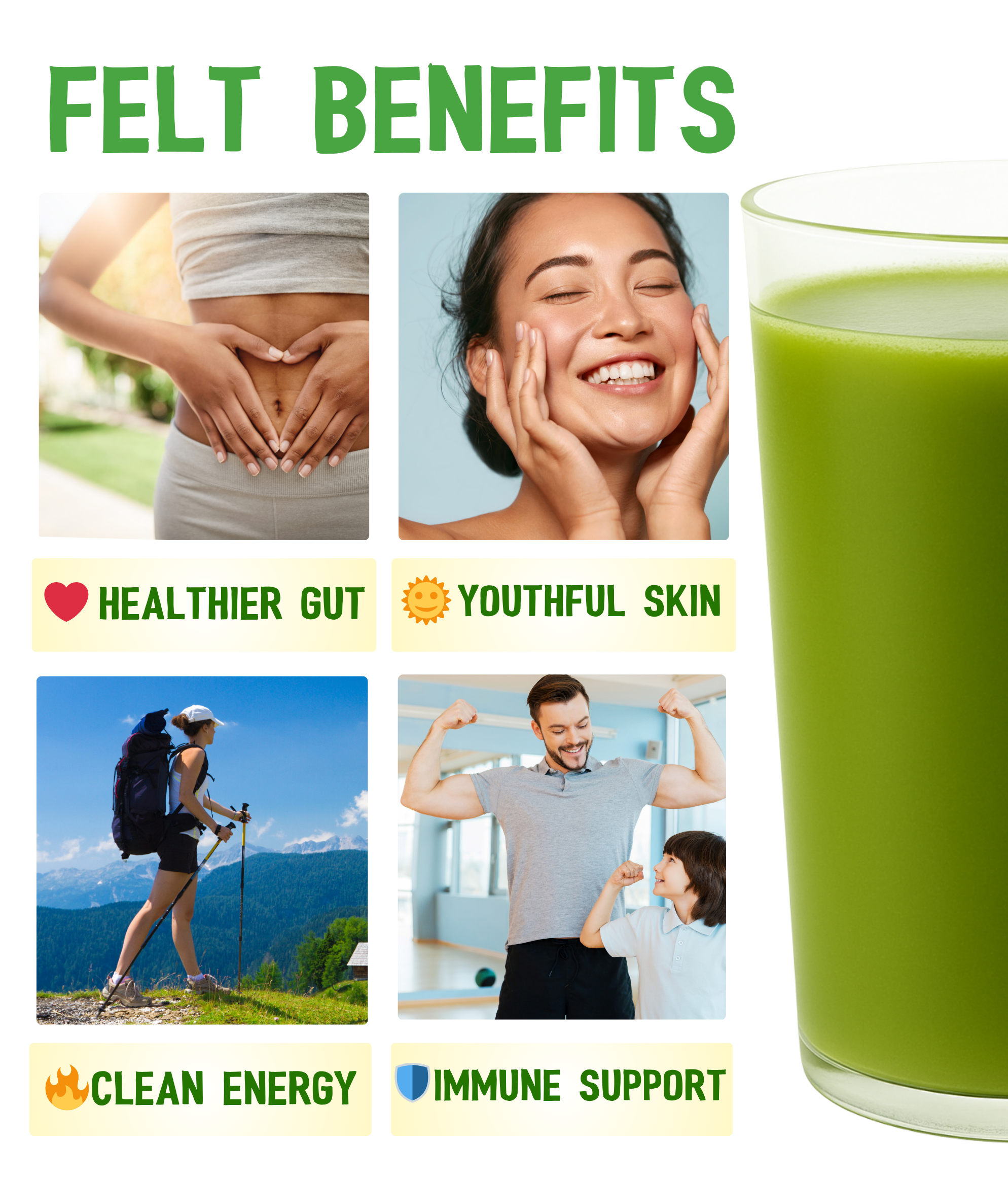 Farmer's Juice - Vente Jus bien-être/fortifiants - Jus Verts (Keto) | 18 Jus9