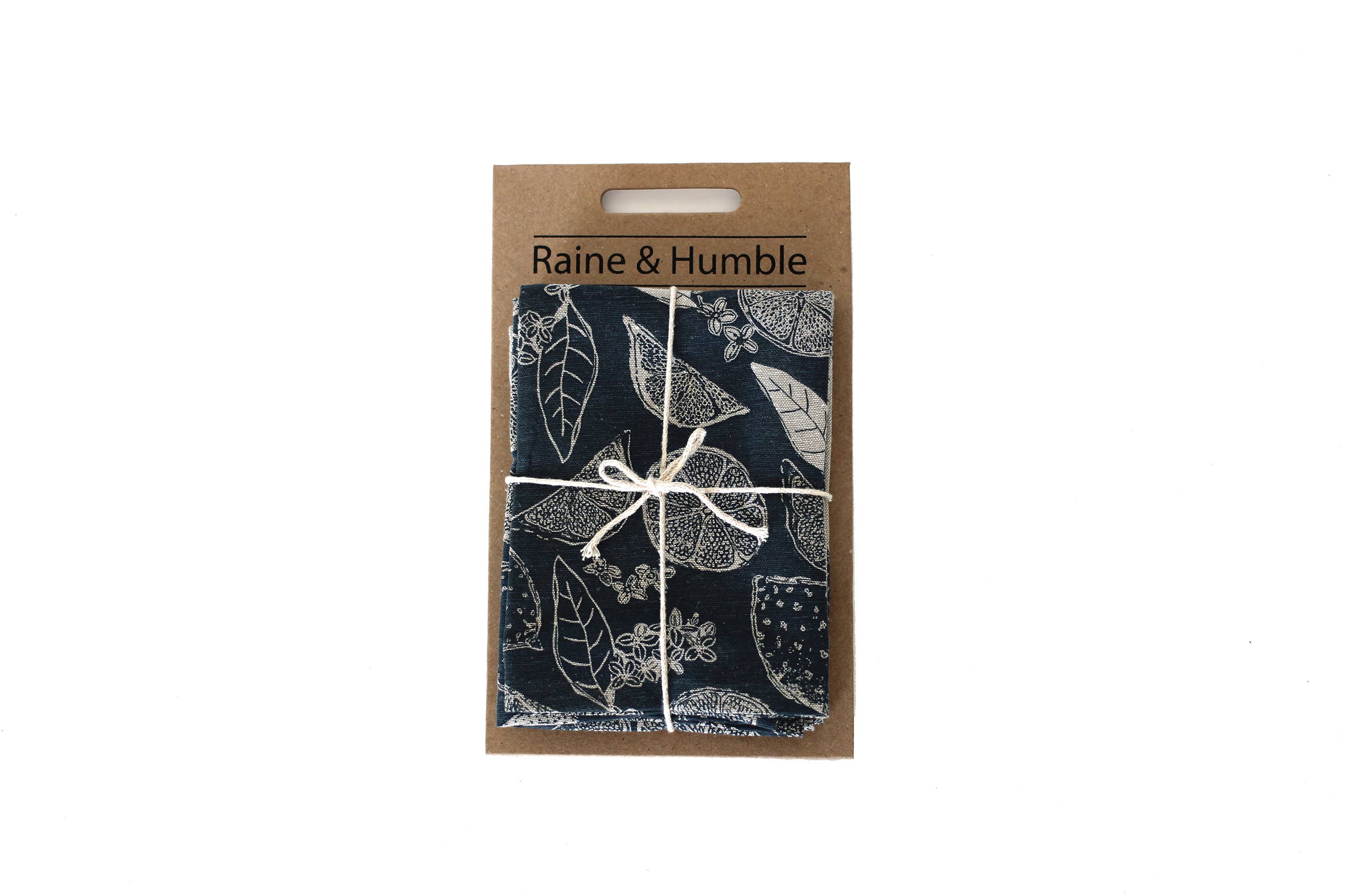 Raine & Humble - Wholesale Tea Towel - Marmalade Tea Towel set of 2 Dark Blue0