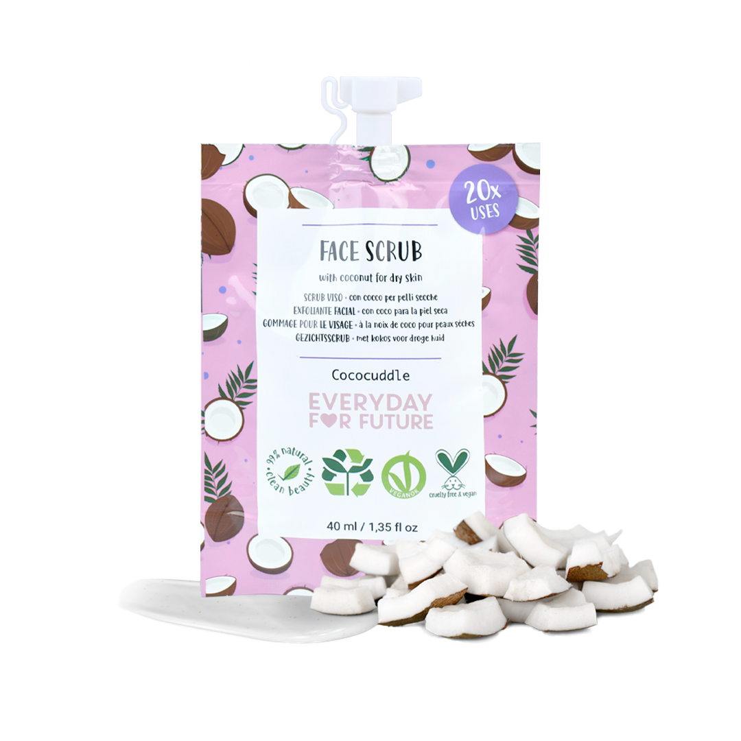 Everyday For Future - Wholesale Facial Exfoliant/Scrub - Moisturizing Face Scrub with Coconut Oil1