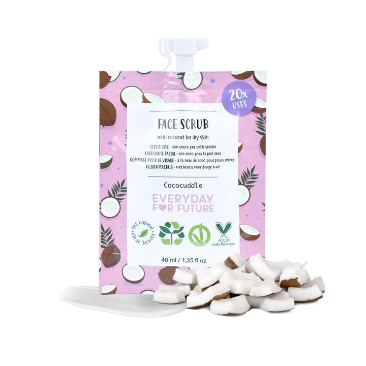 Everyday For Future - Wholesale Facial Exfoliant/Scrub - Moisturizing Face Scrub with Coconut Oil1