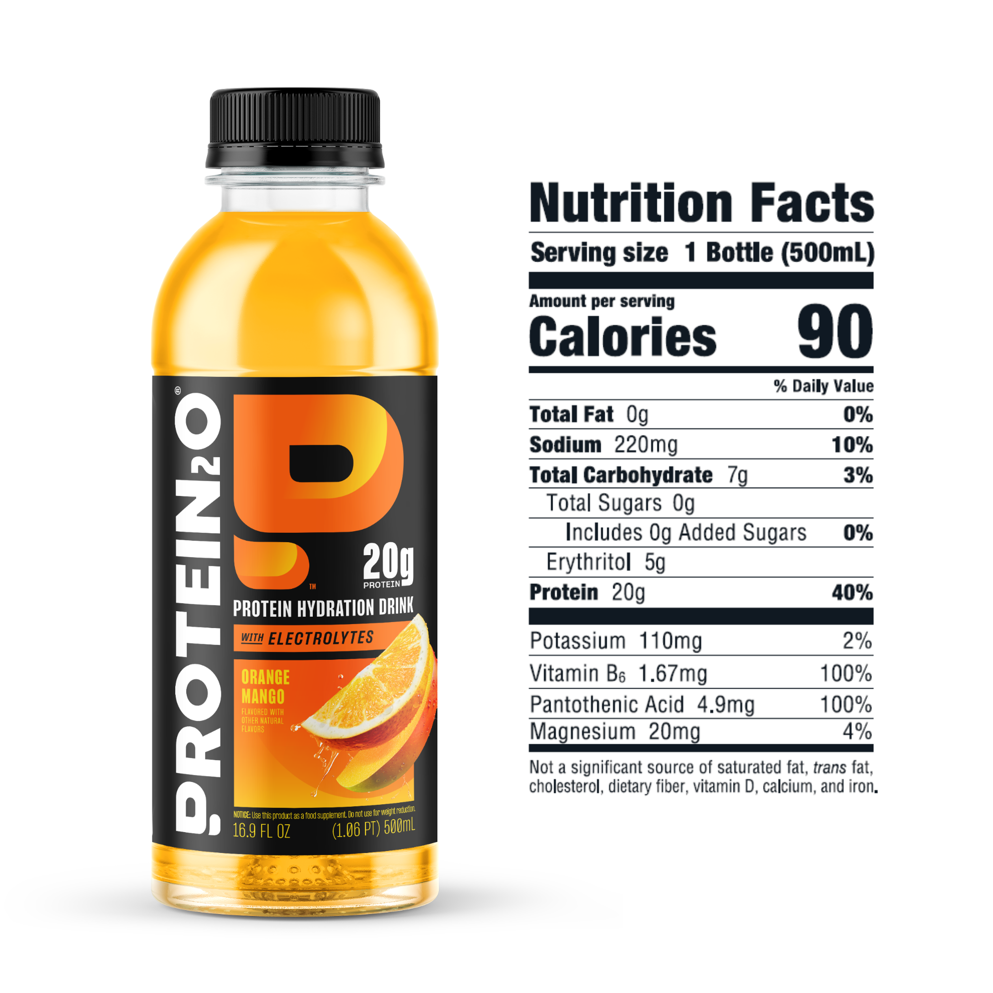 Protein2o - Wholesale Protein/Superfood Powder - Protein2o Orange Mango2