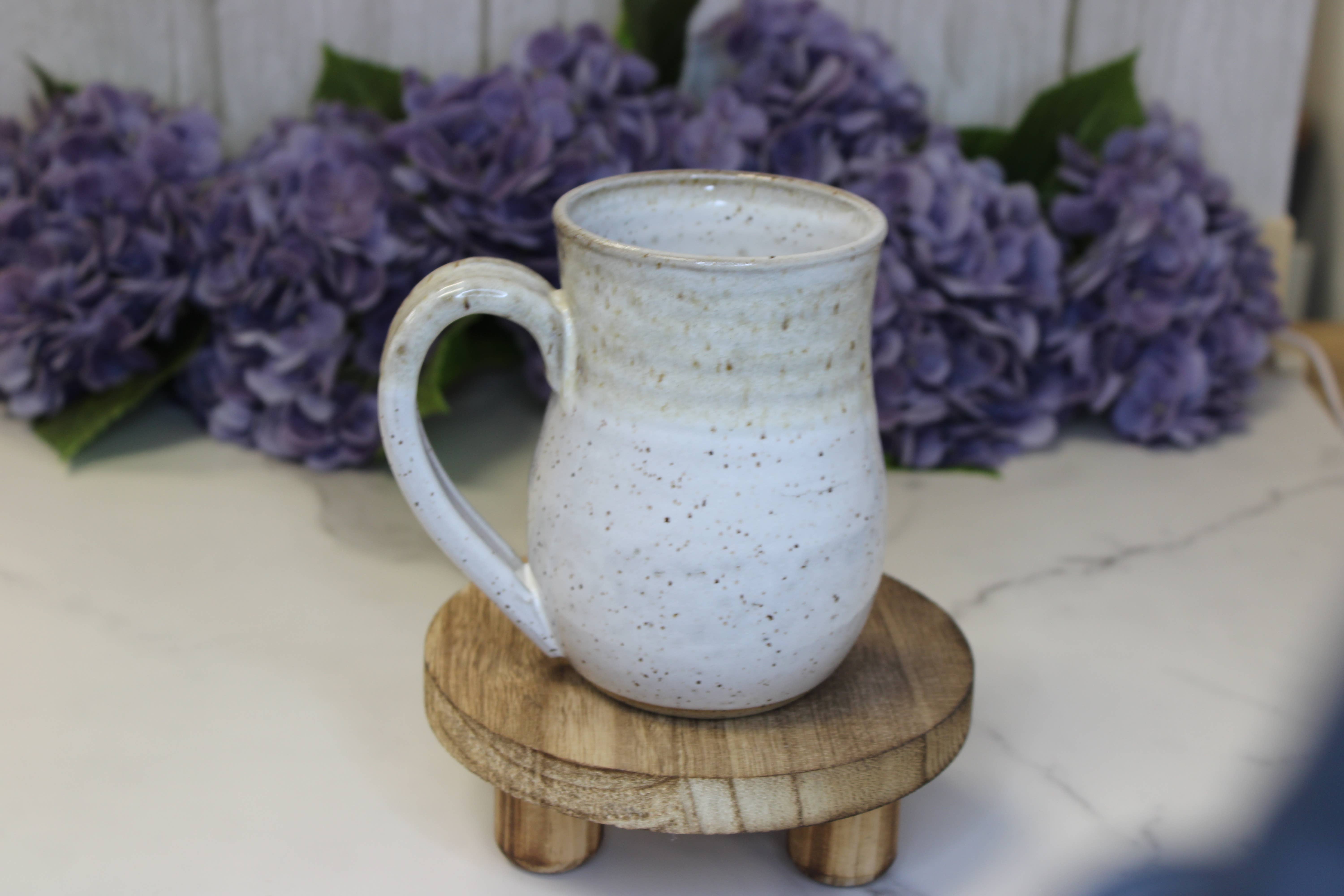 Crisanthemum Studios - Wholesale Coffee Mug - Wheel-Thrown Ceramic Mug–Rustic for Boutiques & Cafes & more0