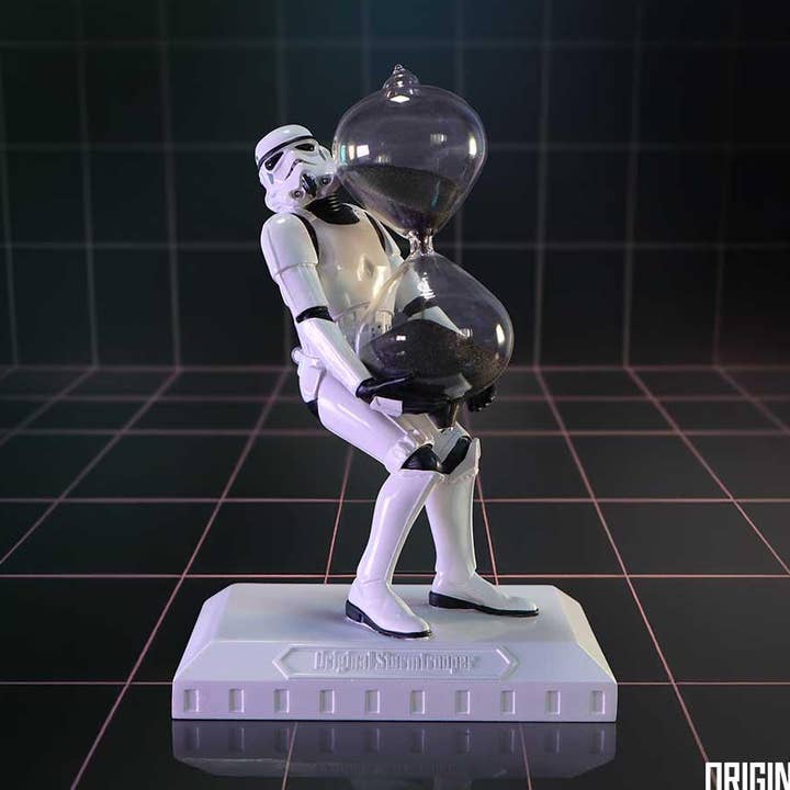 Stormtrooper Time's Up Sand Timer for wholesale by WONDER IMPORTS AUSTRALIA