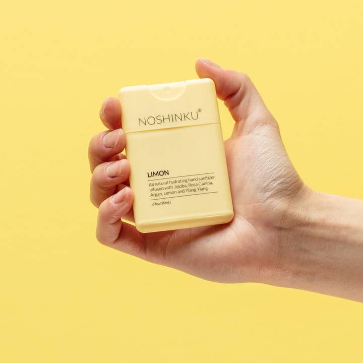 Noshinku - Wholesale Hand Sanitizer - Refillable Lemon Ylang-Ylang Moisturizing Pocket Sanitizer
