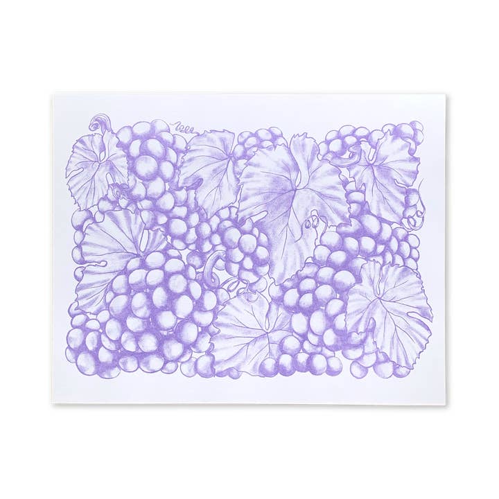 Grape Jumble Print for wholesale by Big Fog