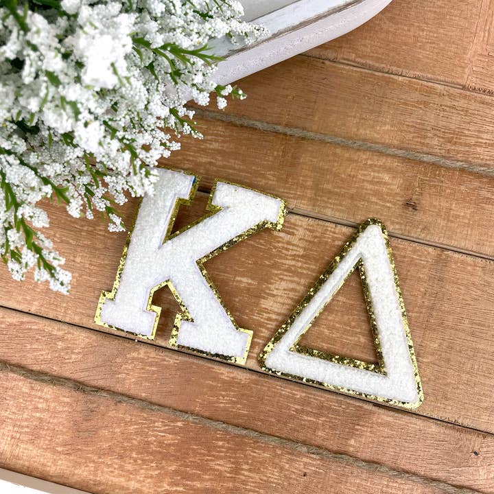 The Crafty Engineer - Wholesale Patch - Kappa Delta Iron-On Patch Set