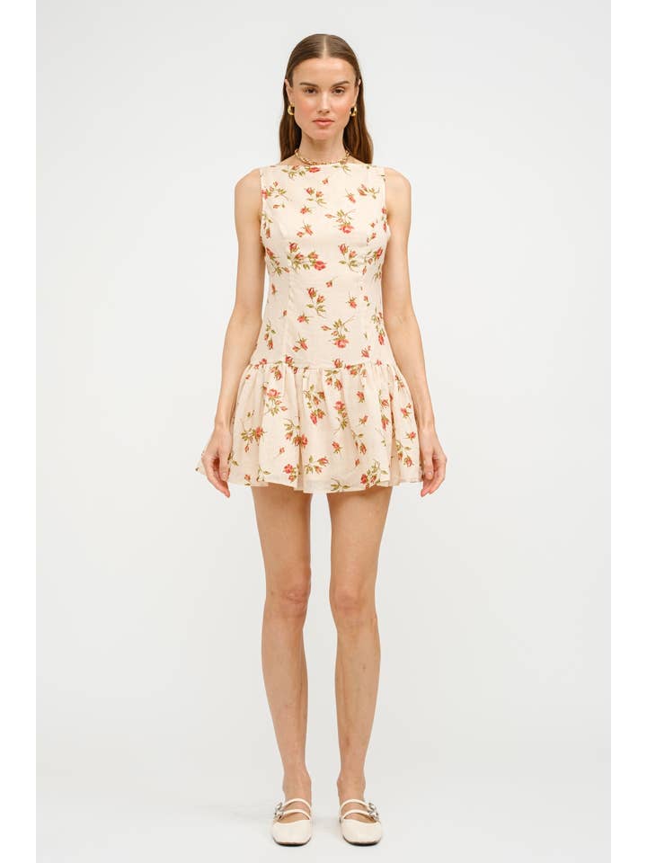 NATURAL Nora Dress for wholesale on Faire