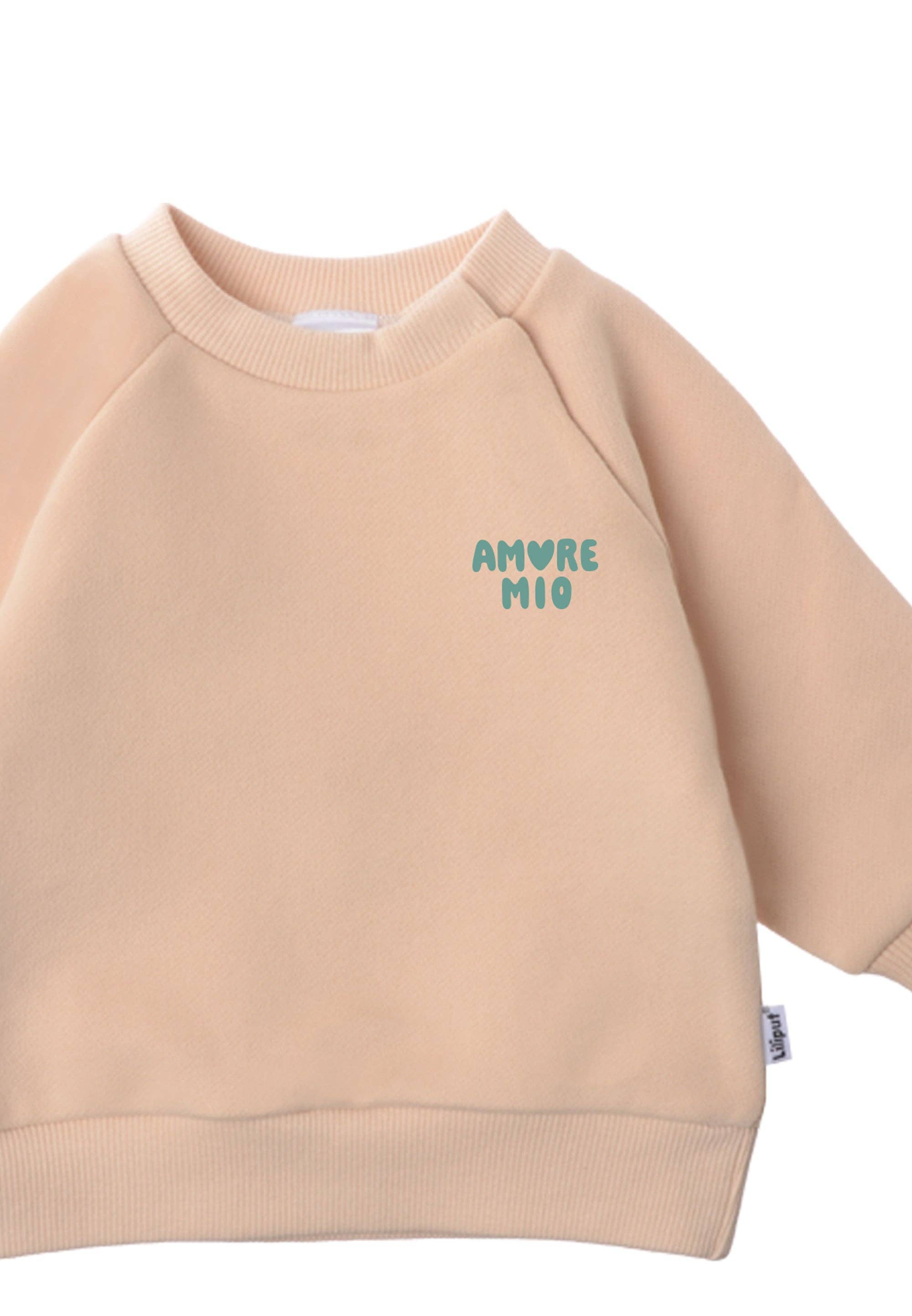 Liliput - Vente Sweat-shirt – enfant - Sweat-shirt beige avec imprimé Amore Mio3