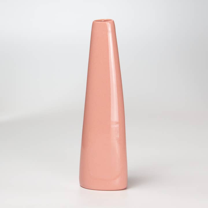 Eén kleur: Vaas nr. 5 voor wholesale door E. Lo Ceramic Art