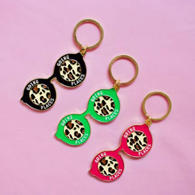 GOING PLACES KEYCHAINS for wholesale by Playhaus
