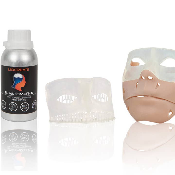 Resina de impresión 3D Liqcreate Elastomer-X 1KG para venta al por mayor de Canion3D