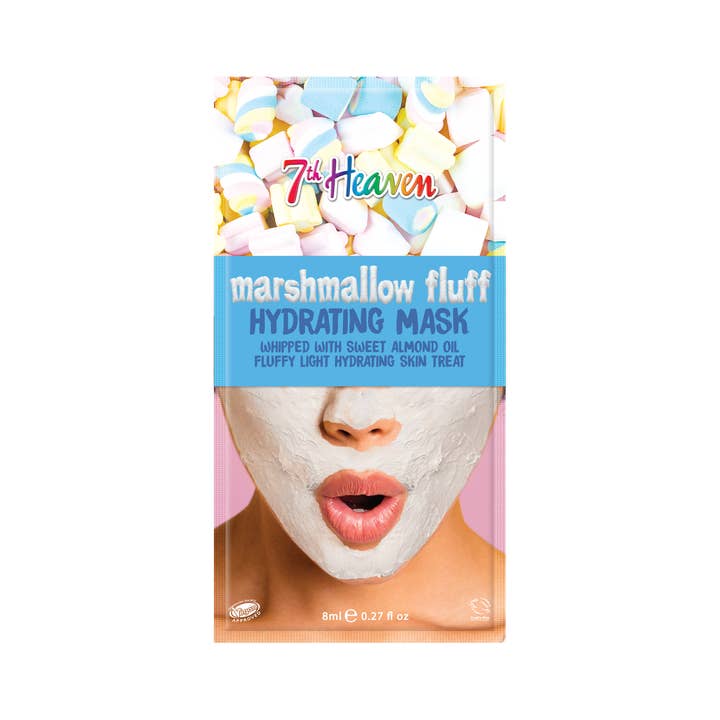 7th Heaven Marshmallow Fluff Face Mask with Sweet Almond Oil and Aloe Vera to Hydrate and Moisturise Skin | Ideal for All Skin Types for wholesale by Beauty Goddess