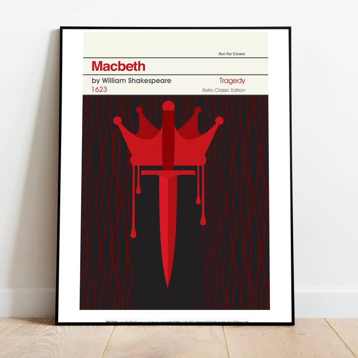 Star Editions - Wholesale Art Print - William Shakespeare- Macbeth - 11X14” Premium Art Print1