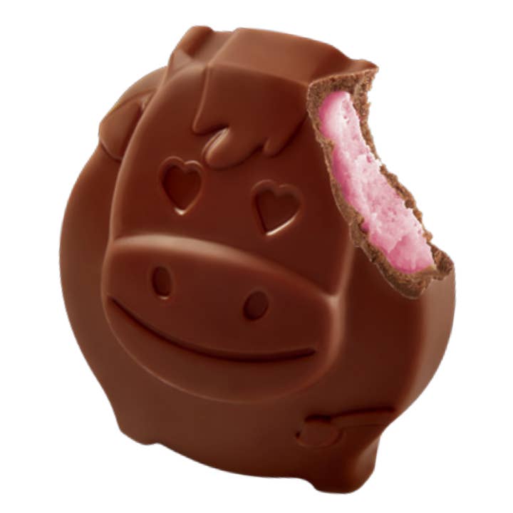 Neugebauer Chocolates - Venta al por mayor Dulces con chocolate - FRESA Mu-mu Kids 15.6g — 24 unidades por expositor