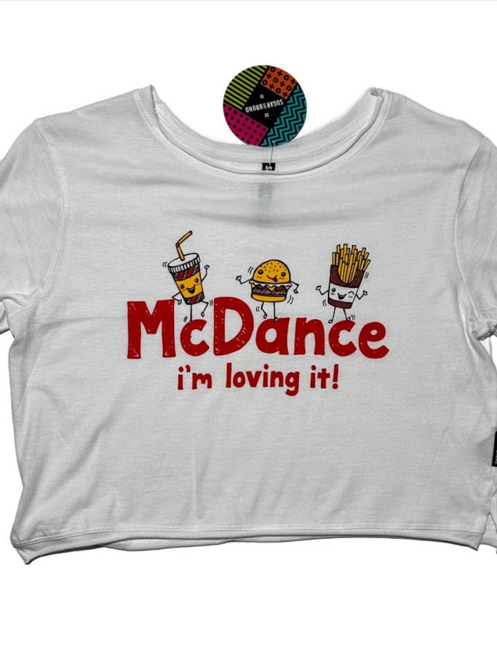 McDance Crop Tee for wholesale by Sugar And Bruno