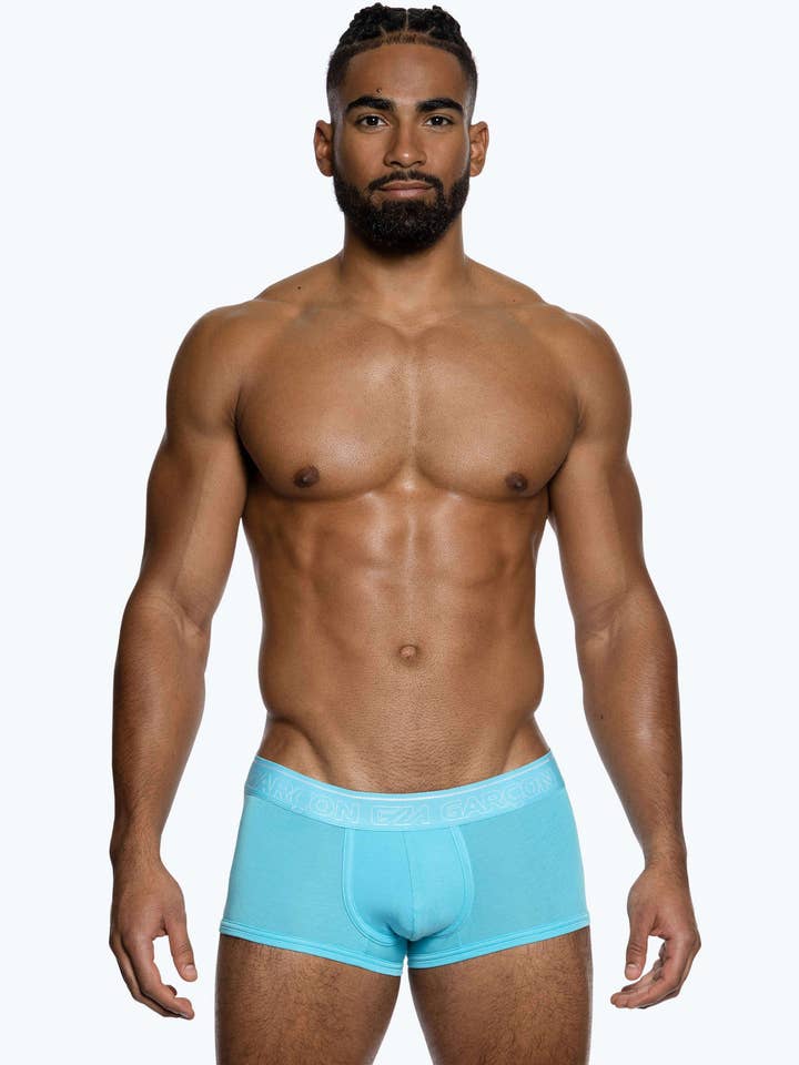 Babyblaue Bambus-Trunks für den Großhandel von GARCON® Underwear