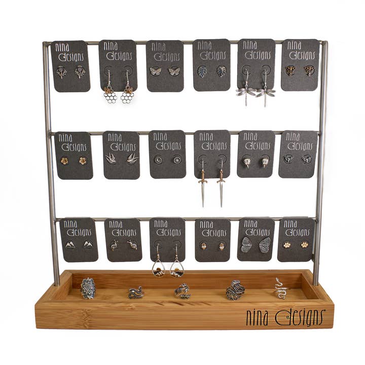 Nina Designs Earring Display for wholesale by Nina Designs