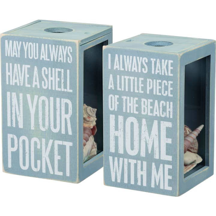 May You Always Have A Shell Shell Holder for wholesale by Primitives by Kathy