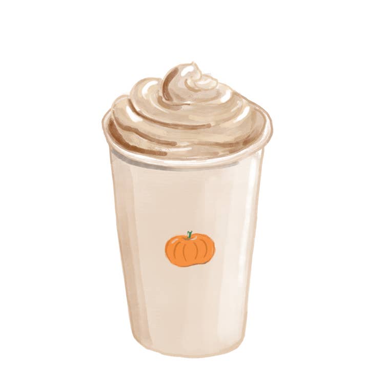 Psl - Pumpkin Spice Latte for wholesale by Tiny Ink Boston