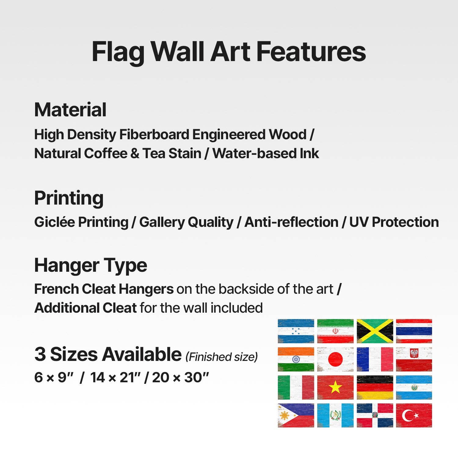 Print Frame Box - Wholesale Flag - Malta Flag Wall Art4