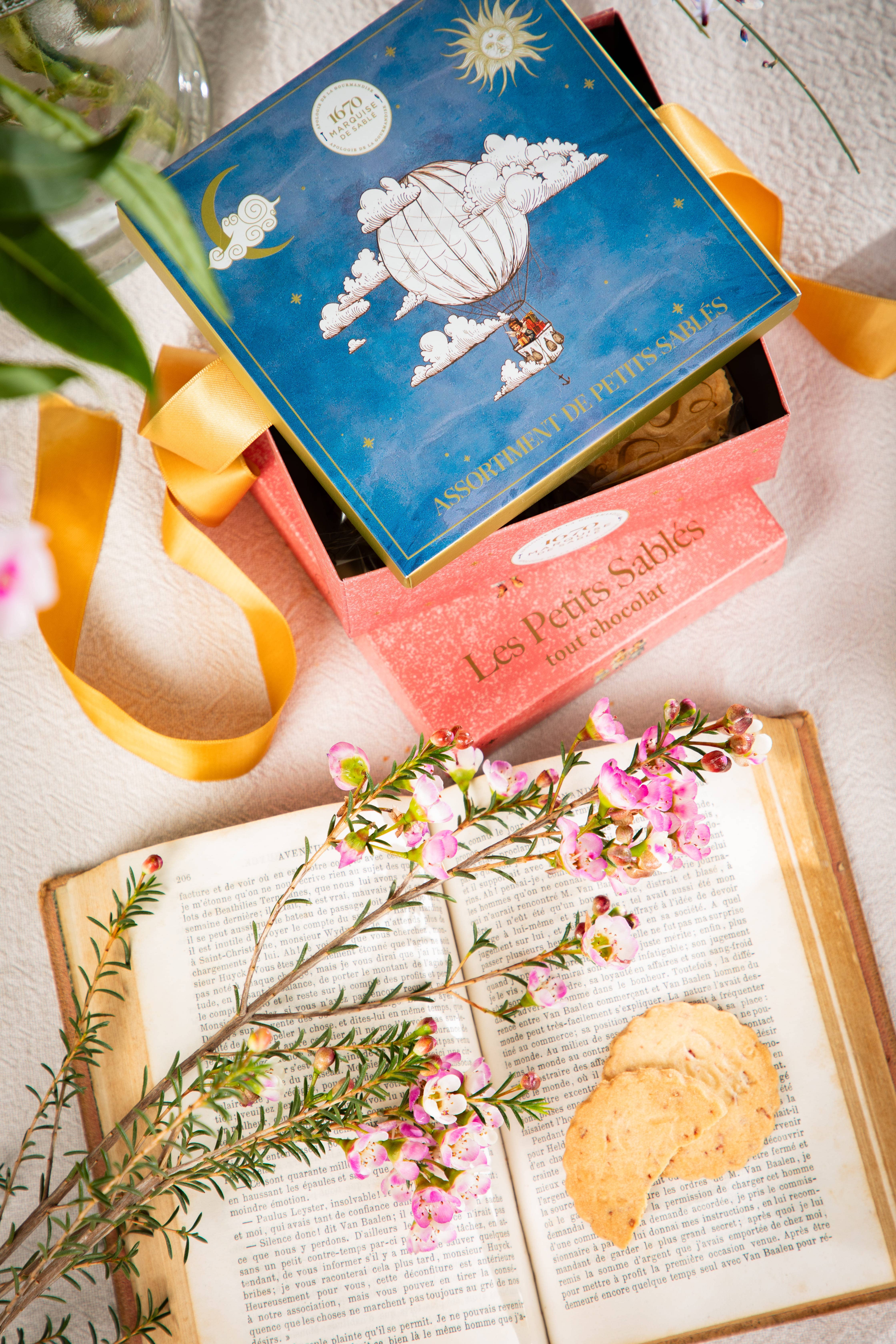 LA SABLESIENNE – Engroshandel Cookie – Shortbread-kager - « Starry sky » æske 200 g3