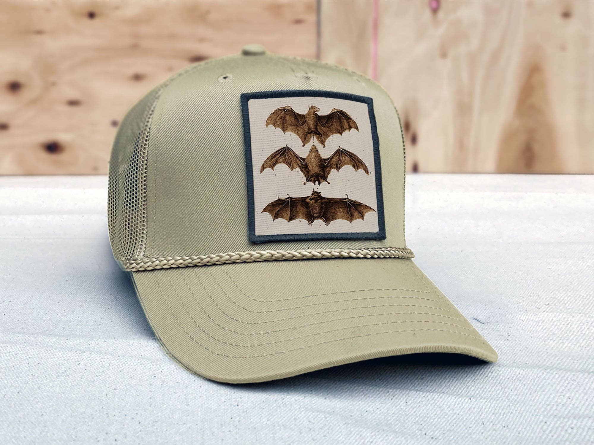 backerton - Wholesale Trucker Hat - Unisex - Bats -  Stanley Trucker Hat1