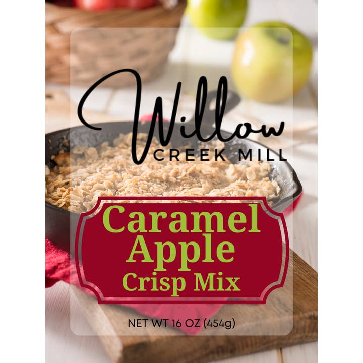 Willow Creek Mill - Wholesale Cake Mix - Willow Creek Mill Caramel Apple Crisp Mix1
