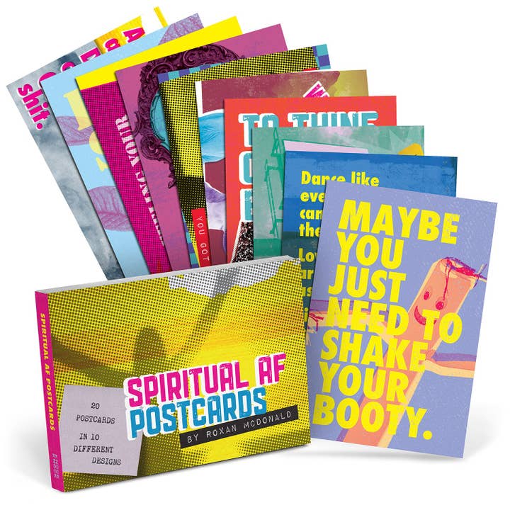 Livre de Cartes Postales Spirituelles AF Knock Knock (Livre ou Pack de Cartes Postales) pour la vente par Abrams & Chronicle Books