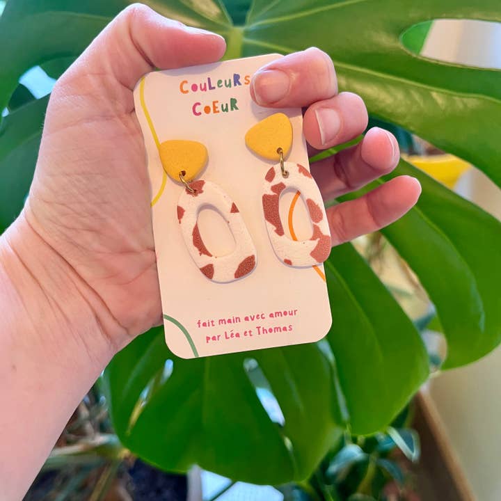 Mexico - Yellow & Spotted Brown for wholesale by Couleurs cœur