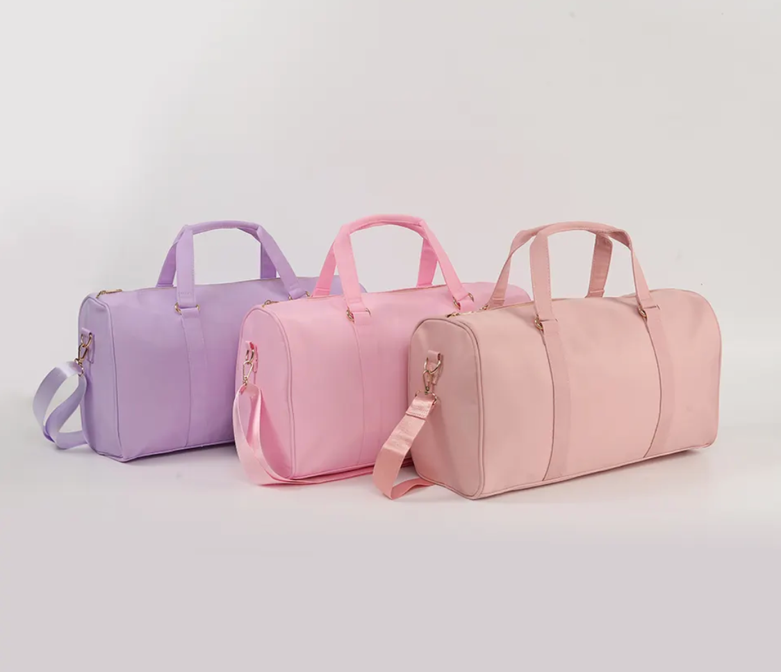 The Loki Shop - Wholesale Weekender Bag - Women's - Nylon Duffle Bag Nylon Weekender Bag With Adjustable Strap9