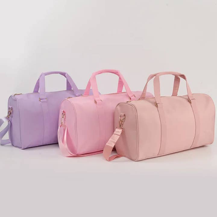 The Loki Shop - Wholesale Weekender Bag - Women's - Nylon Duffle Bag Nylon Weekender Bag With Adjustable Strap9