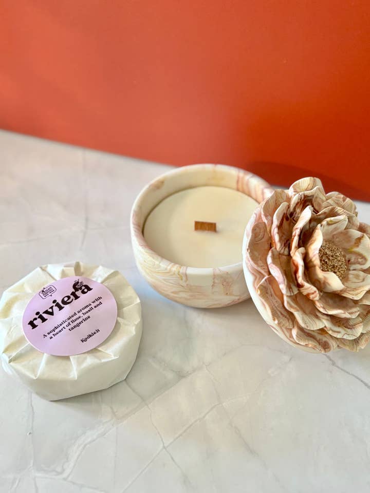 Camelia rodnad – Ljus eller smyckeskrin för wholesale av Kookie