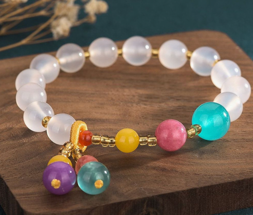 Bright MacMing - Wholesale Beaded Bracelet - White Prayers Bracelet3