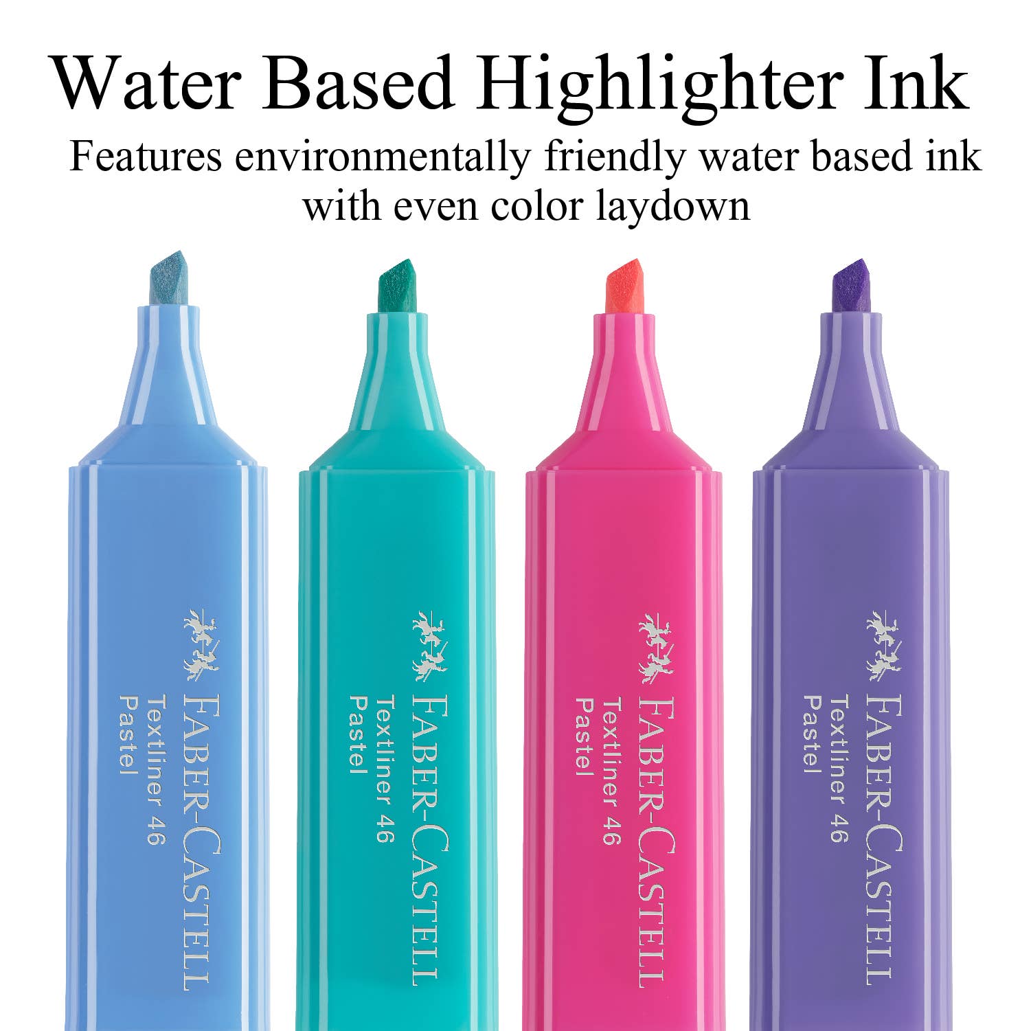 Faber-Castell / Creativity for Kids - Wholesale Highlighter - Highlighters, Pastel - Wallet of 82