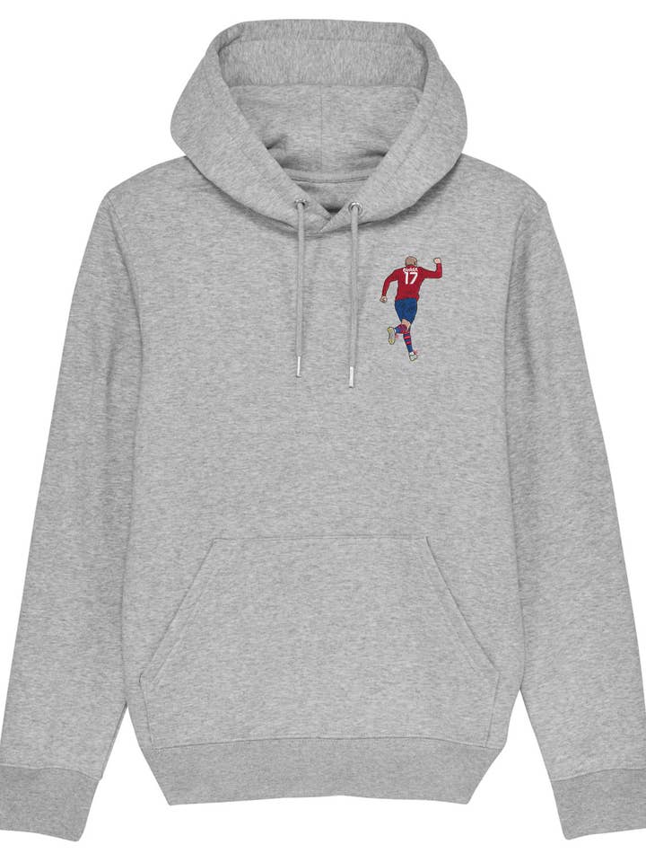 Chti Burak Embroidered Hoodie for wholesale by Foot Dimanche